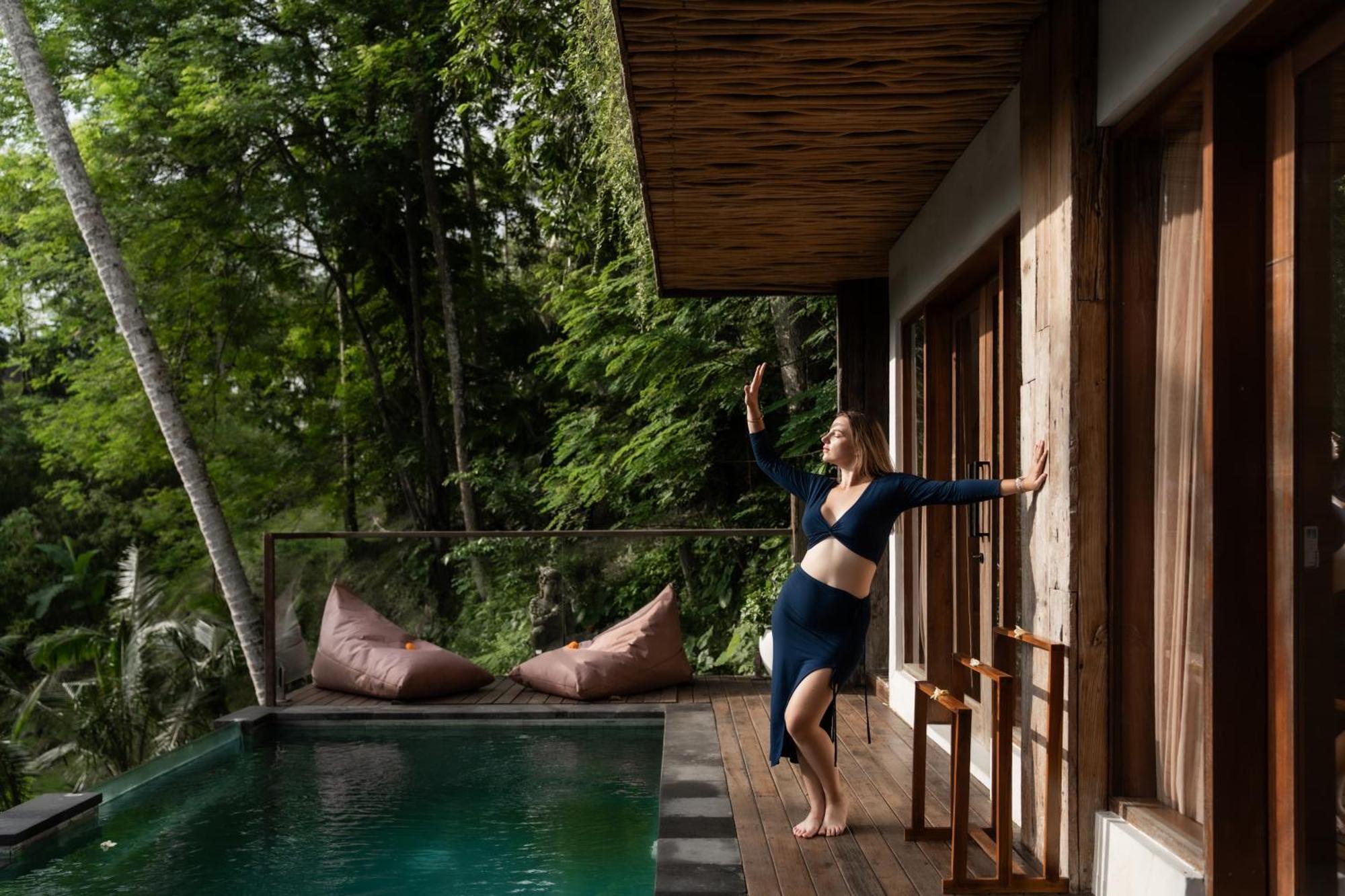 Ubud Riverside Villa Екстериор снимка