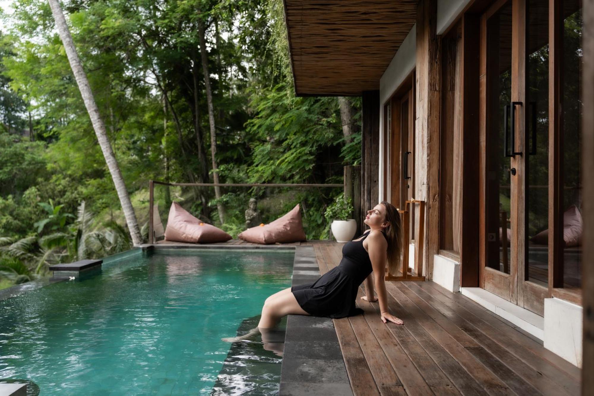 Ubud Riverside Villa Екстериор снимка
